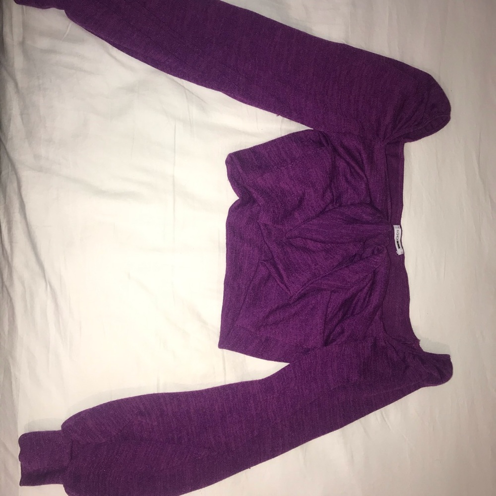 Crop top magenta